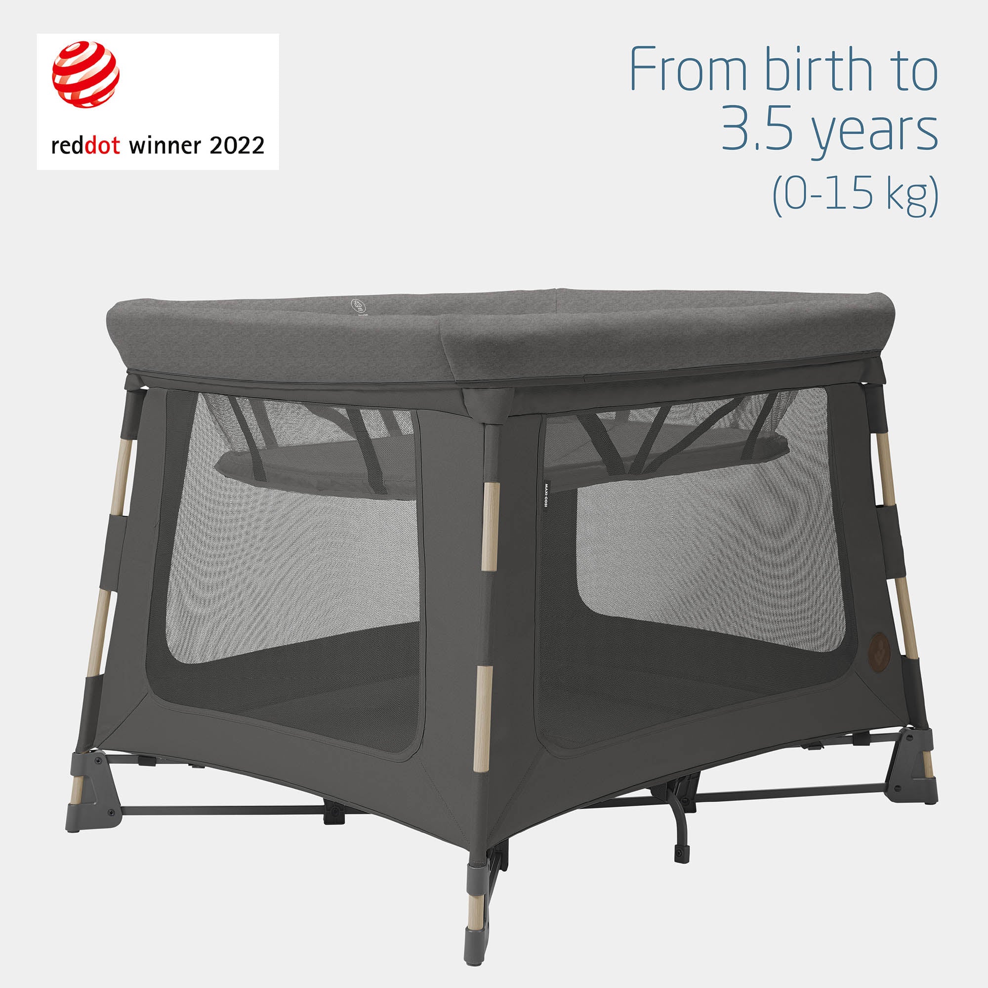 Swift 3-in-1 Bassinet, Travel Cot and Playpen - Main Image